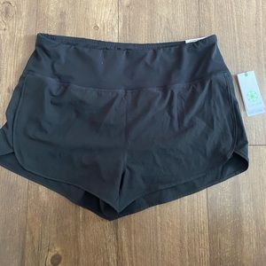 Gaiam black running shorts XL new